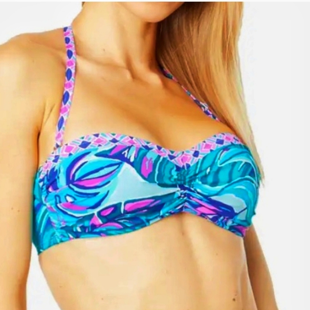 NWT Lilly Pulitzer | Dont Wanna Leaf Cheeah Swim Top